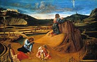 The Agony in the Garden by Giovanni Bellini