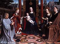 The Virgin and Child with Saints and Donor by Gerard David