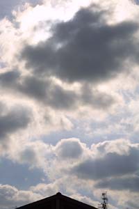 Cloudscape over Notting Hill Gate - Canon D30
