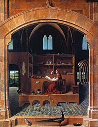 St Jerome in his Study by Antonello da Messina