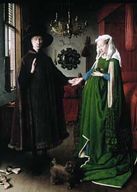 The Arnolfini Marriage by Jan van Eyck